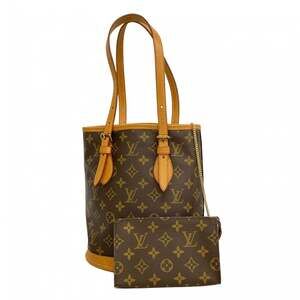 LOUIS VUITTON Authentic Brown Monogram Tote Bag